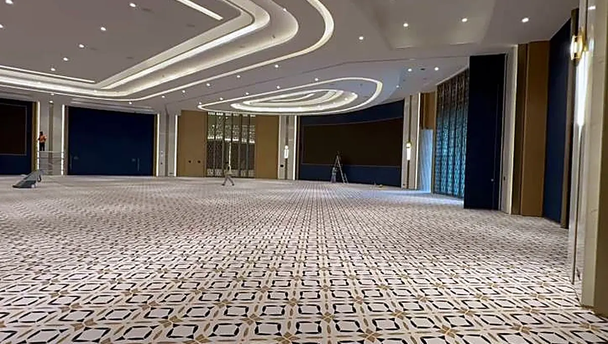 St. Regis Al Mouj grand ballroom — civil, MEP and fit-out works by Mecamac